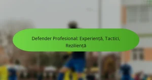 Defender Profesional: Experiență, Tactici, Reziliență